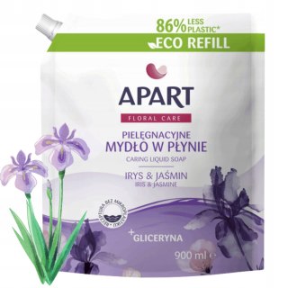 Apart Pielęgnacyjne mydło w płynie irys i jaśmin, 900 ml
