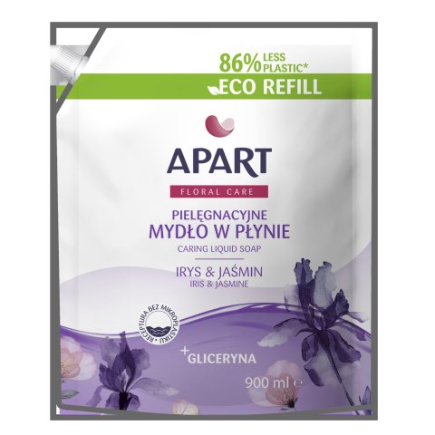 Apart Pielęgnacyjne mydło w płynie irys i jaśmin, 900 ml
