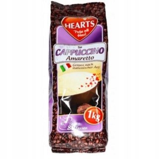 Cappuccino Hearts Amaretto Aromatyczny Napój Kawowy w Proszku 1 kg