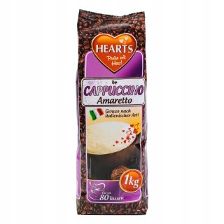 Cappuccino Hearts Amaretto Aromatyczny Napój Kawowy w Proszku 1 kg
