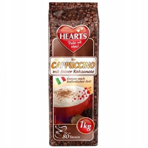 Cappuccino Hearts Kakaonote 1 kg kremowy napój kawowy