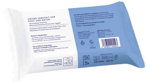 Chusteczki Hipp Ultra Sensitive chusteczki nawilżane 48 x 5 szt.