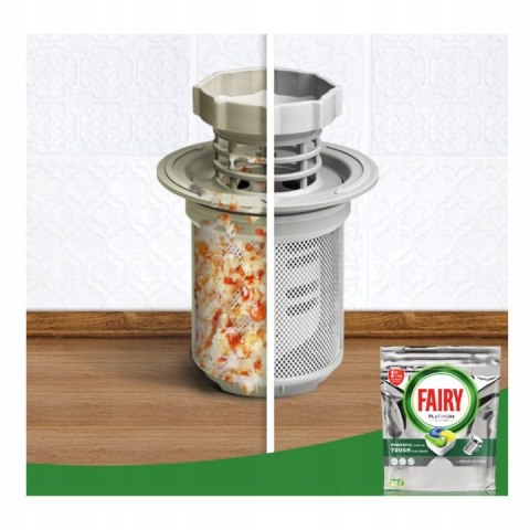 Fairy Platinum Kapsułki do Zmywarki All in One Oryginał lemon 100 szt