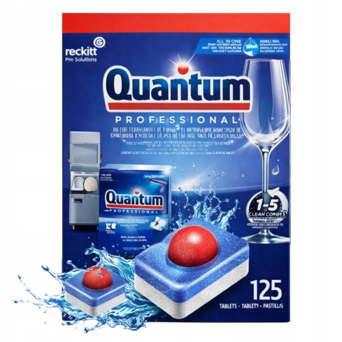 Finish Tabletki do Zmywarki Quantum Powerball Professionalall in one 125szt