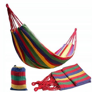 HAMAK OGRODOWY 1 OSOBOWY WISZĄCY DO OGRODU HUŚTAWKA JEDNOOSOBOWY 200x80