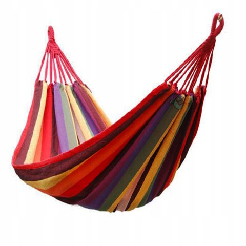 HAMAK OGRODOWY 1 OSOBOWY WISZĄCY DO OGRODU HUŚTAWKA JEDNOOSOBOWY 200x80