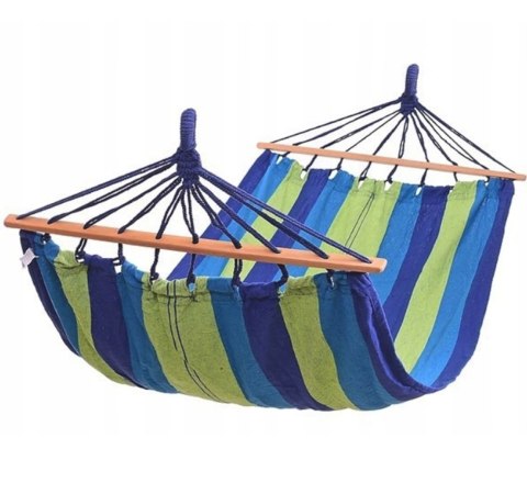 HAMAK OGRODOWY JEDNOOSOBOWY WISZĄCY DO OGRODU HUŚTAWKA + STELAŻ POKROWIEC