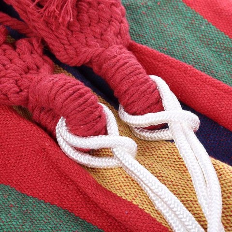 HAMAK OGRODOWY JEDNOOSOBOWY WISZĄCY DO OGRODU HUŚTAWKA + STELAŻ POKROWIEC