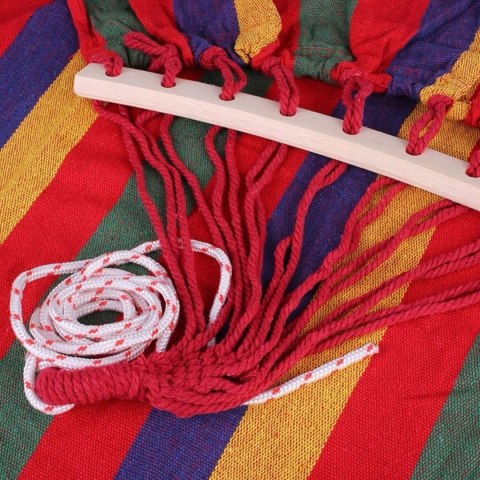 HAMAK OGRODOWY JEDNOOSOBOWY WISZĄCY DO OGRODU HUŚTAWKA + STELAŻ POKROWIEC