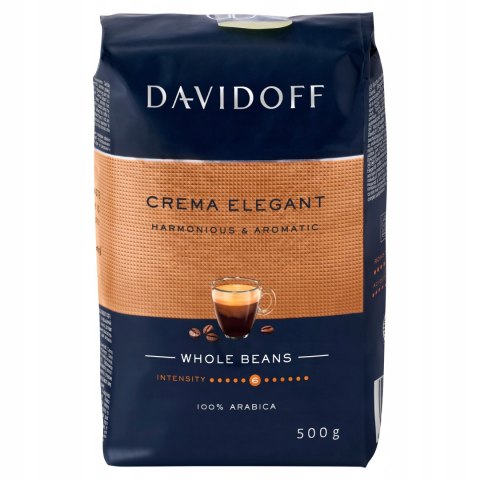 Kawa ziarnista Arabica Davidoff Cafe Crema Elegant 500 g