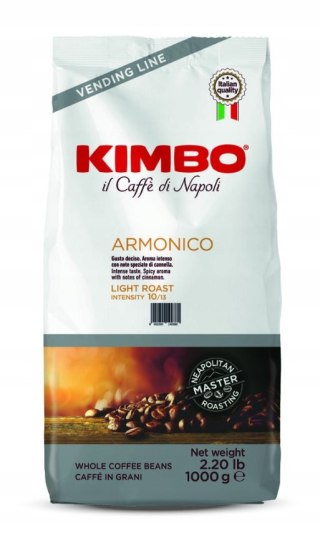 Kawa ziarnista Arabica Kimbo Cremoso 1000 g