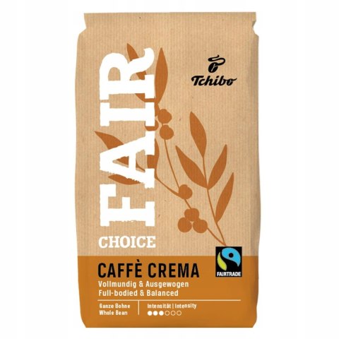 Kawa ziarnista Tchibo Fair Choice Caffè Crema całe ziarna 1 kg