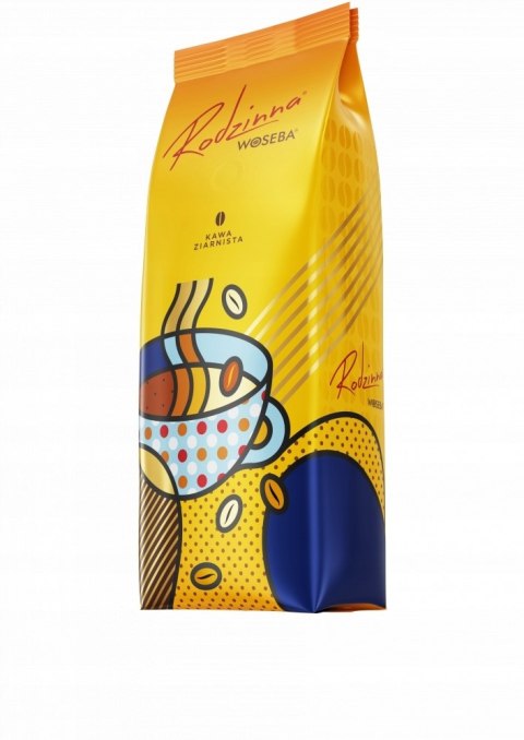 Kawa ziarnista Woseba mieszana 500 g ekologiczna średnio palona