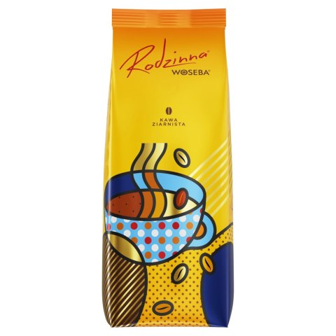 Kawa ziarnista Woseba mieszana 500 g ekologiczna średnio palona