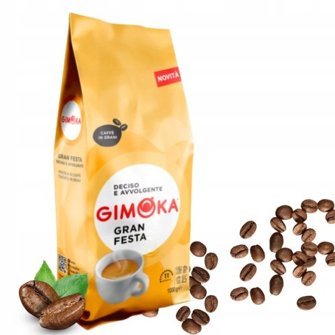 Kawa ziarnista mieszana Gimoka Gran Festa 1000 g