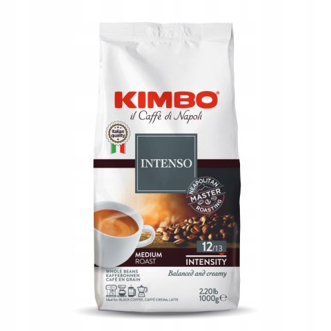 Kawa ziarnista mieszana Kimbo Aroma Intenso 1000 g
