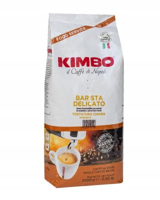 Kawa ziarnista mieszana Kimbo Barista Delicato 1000 g