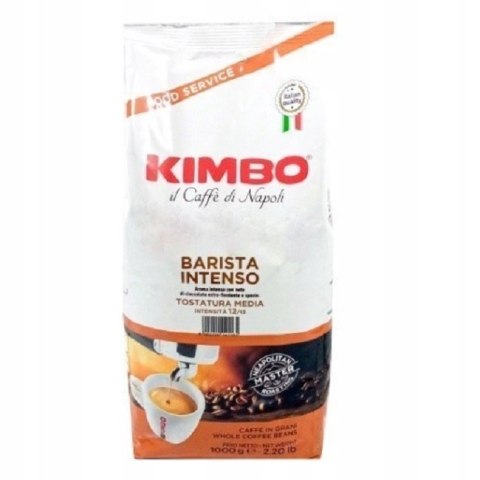 Kawa ziarnista mieszana Kimbo Barista Intenso 1000 g