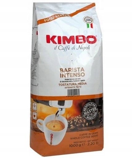 Kawa ziarnista mieszana Kimbo Barista Intenso 1000 g