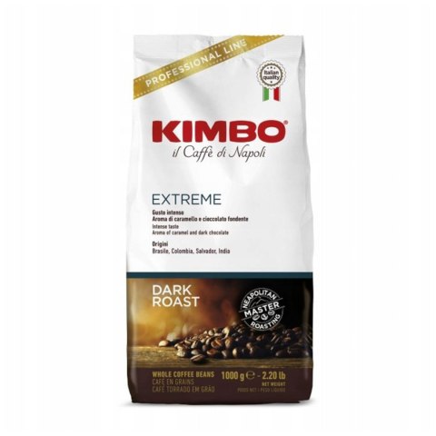 Kawa ziarnista mieszana Kimbo Espresso Bar Extreme 1000 g