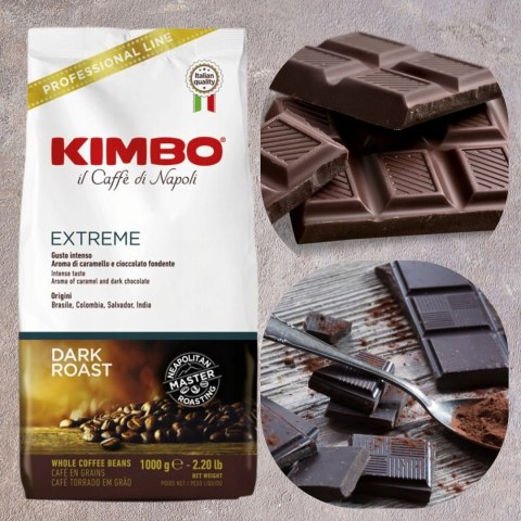 Kawa ziarnista mieszana Kimbo Espresso Bar Extreme 1000 g