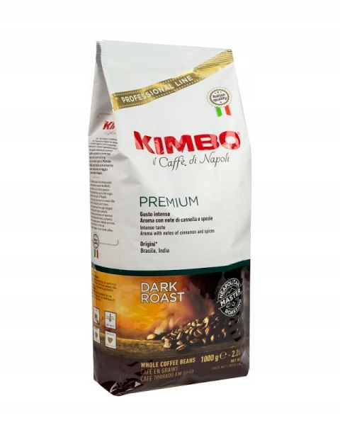 Kawa ziarnista mieszana Kimbo Espresso Bar Premium 1000 g