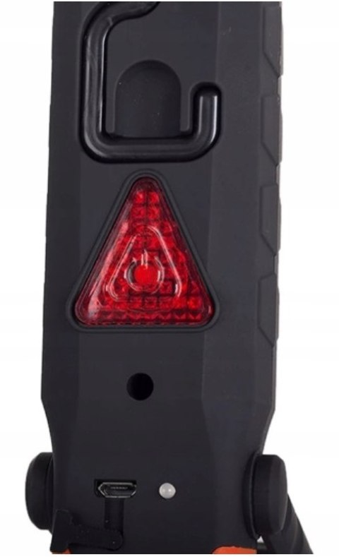 LAMPA WARSZTATOWA LED MOCNA 3w1 Pomaraczowa LATARKA