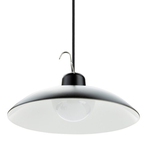 LAMPA WISZĄCA SOLARNA LED ŻYRANDOL OGRODOWA ZEWNĘTRZNA + Czujnik Zmierzchu