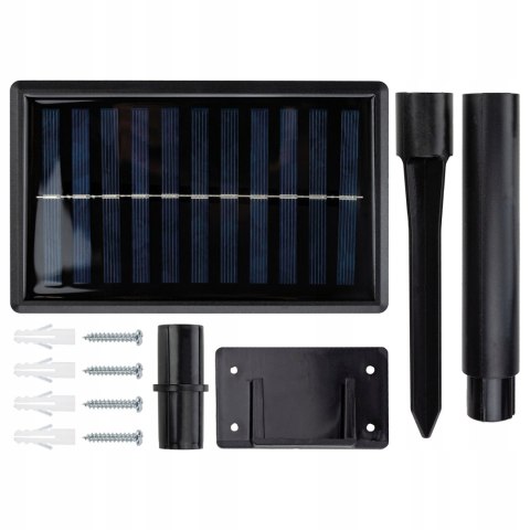 LAMPA WISZĄCA SOLARNA LED ŻYRANDOL OGRODOWA ZEWNĘTRZNA + Czujnik Zmierzchu