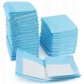 PODKŁADY JEDNORAZOWE HIGIENICZNE 40x60 CHŁONNE PRZEWIJANIA poporodowe 100x