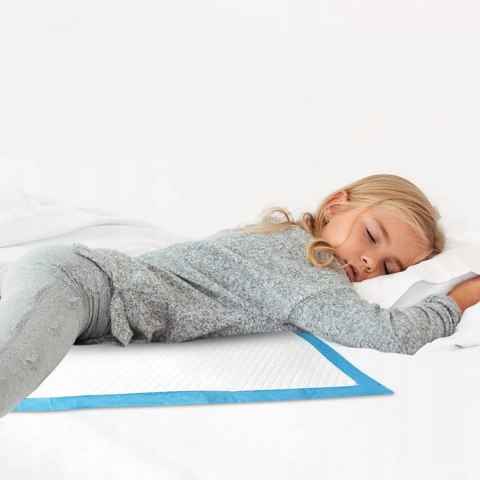 PODKŁADY JEDNORAZOWE HIGIENICZNE 40x60 CHŁONNE PRZEWIJANIA poporodowe 100x