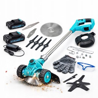 Podkaszarka akumulatorowa kosa trymer wykaszarka 2x akumulator + akcesoria