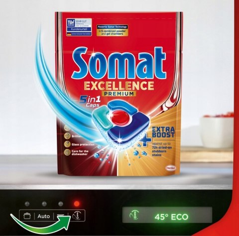 Somat Kapsułki do zmywarki Excellence Premium 5IN1 33szt