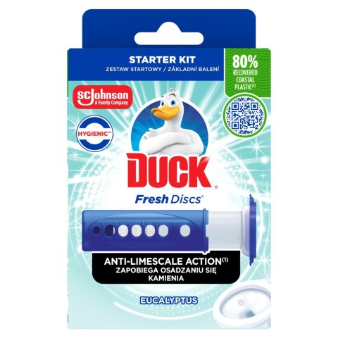 Środek do toalety Duck żel eukaliptusowy 0,036 l zapas 6 szt.