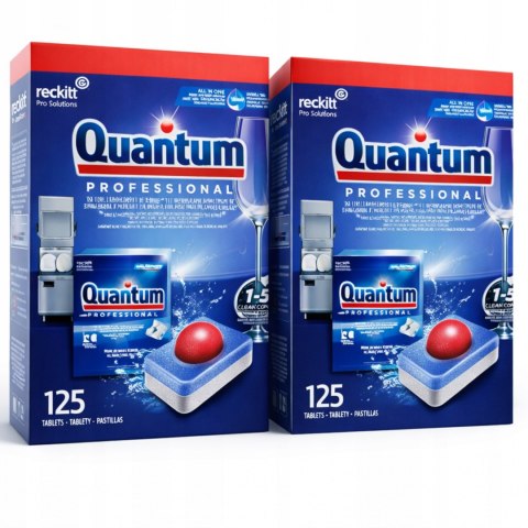 Tabletki FINISH KAPSUŁKI DO ZMYWARKI 250 SZT QUANTUM POWERBALL ALL IN ONE