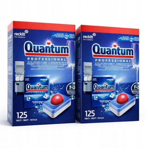 Tabletki FINISH KAPSUŁKI DO ZMYWARKI 250 SZT QUANTUM POWERBALL ALL IN ONE