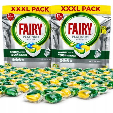 Tabletki Fairy All In One do zmywarki KAPSUŁKI 200 x KAPSUŁEK