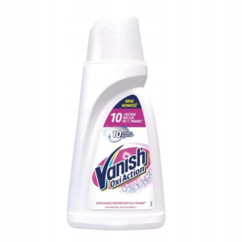 Vanish Oxi Action Odplamiacz w Płyne do Białego 1L