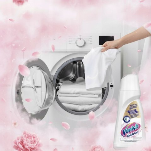 Vanish Oxi Action Odplamiacz w Płyne do Białego 1L