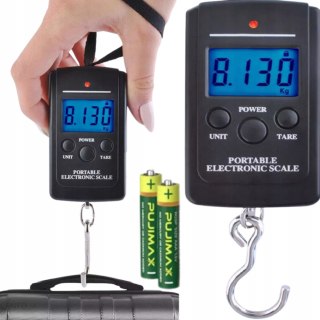 WAGA LOTNICZA BAGAŻOWA NA BAGAŻ PODRÓŻNA TURYSTYCZNA WĘDKARSA HAK 50kg LCD