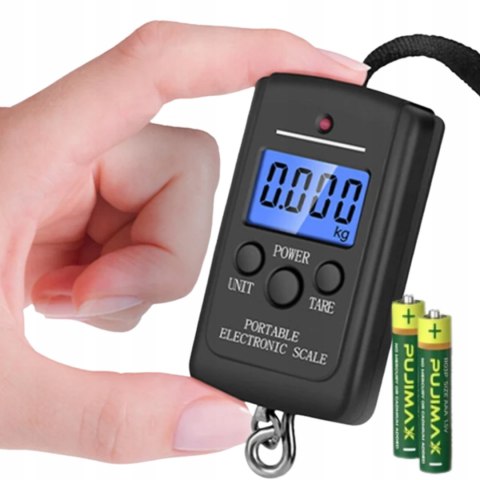 WAGA LOTNICZA BAGAŻOWA NA BAGAŻ PODRÓŻNA TURYSTYCZNA WĘDKARSA HAK 50kg LCD