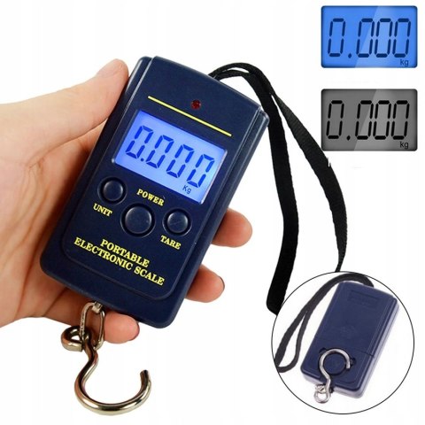 WAGA LOTNICZA BAGAŻOWA NA BAGAŻ PODRÓŻNA TURYSTYCZNA WĘDKARSA HAK 50kg LCD