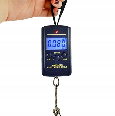 WAGA LOTNICZA BAGAŻOWA NA BAGAŻ PODRÓŻNA TURYSTYCZNA WĘDKARSA HAK 50kg LCD