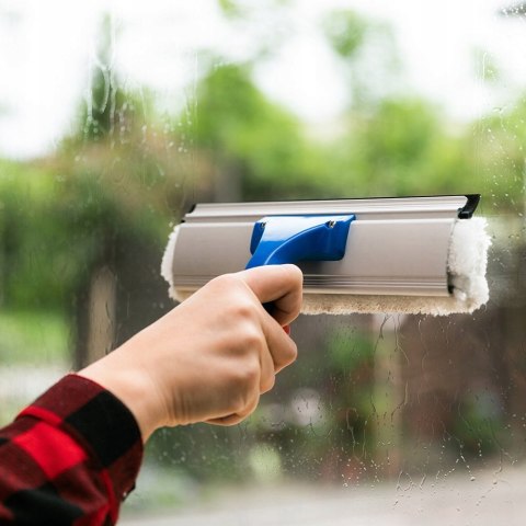 Zestaw do mycia okien Raypath rękawica sunbeam 60x60 mydło + express 25cm