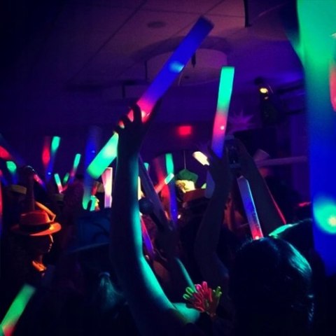 10x Pałki PAŁKA LED Świecące Piankowe Miecze Świetlne Wesele 18tka Impreza