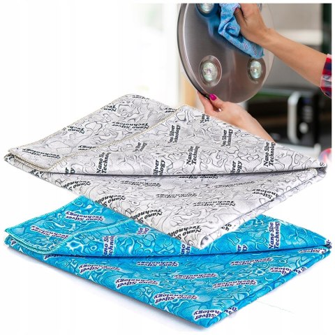 2 RAYPATH CZYŚCIK ŚCIERKA SUNBEAM DUO ZMYWAK nanosrebro bez chemii 38X41 CM