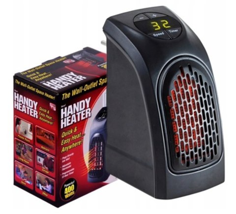 FARELKA GRZEJNIK ELEKTRYCZNY termowentylator mocny PRZENOŚNY HEATER 400w