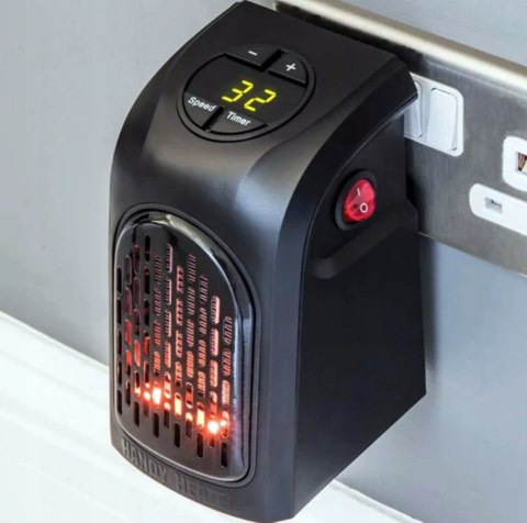 FARELKA GRZEJNIK ELEKTRYCZNY termowentylator mocny PRZENOŚNY HEATER 400w
