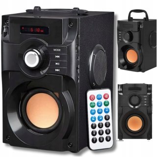 GŁOŚNIK BLUETOOTH MP3 FM RADIO przenośny BEZPRZEWODOWY USB AUX +PILOT