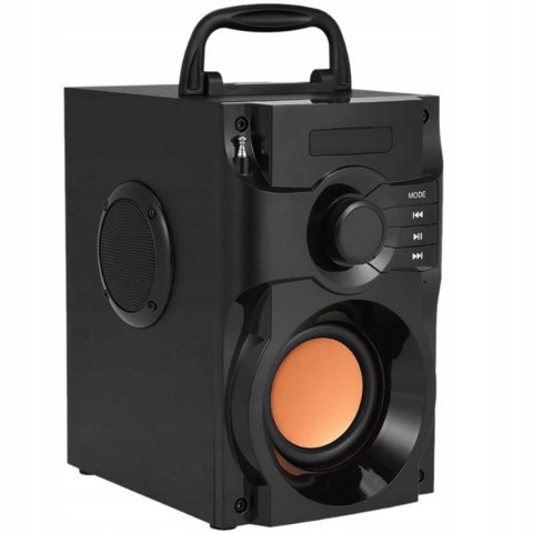 GŁOŚNIK BLUETOOTH MP3 FM RADIO przenośny BEZPRZEWODOWY USB AUX +PILOT